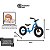 Bicicleta Balance Infantil Aro 12 Raiada Azul 2 - Nathor - Imagem 6