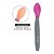 Colher Smart de Silicone Ergonômica Termo Rosa - Clingo - Imagem 3