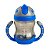 Copo Easy com Alça Válvula Canudo Azul - Clingo - Imagem 1