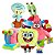 Kit de Pelúcia da Turma do Bob Esponja com 5 Personagens - Imagem 6