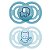 Chupeta Perfect Dupla Elefante e Urso Azul (+16M) - Mam - Imagem 1