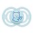 Chupeta Perfect Dupla Elefante e Urso Azul (+16M) - Mam - Imagem 3