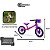 Bicicleta Balance Infantil Bike Feminina 3 Aro 12 e Capacete - Imagem 6