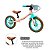 Kit Bicicleta Balance Infantil Bike Love 2 Aro 12 e Capacete - Imagem 3