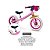 Kit Bicicleta Balance Infantil Princesas Aro 12 E Capacete - Imagem 2