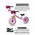 Kit Bicicleta Balance Infantil Princesas Aro 12 E Capacete - Imagem 3