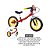 Kit Bicicleta Balance Infantil Carros Aro 12 E Capacete - Imagem 4
