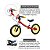 Kit Bicicleta Balance Infantil Carros Aro 12 E Capacete - Imagem 3