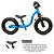 Bicicleta Balance Infantil Aro 12 Raiada Azul 2 e Capacete - Imagem 3