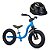 Bicicleta Balance Infantil Aro 12 Raiada Azul 2 e Capacete - Imagem 1