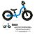 Bicicleta Balance Infantil Aro 12 Raiada Azul 2 e Capacete - Imagem 5