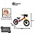 Bicicleta Balance Bike Infantil Fast Mod 3 Aro 12 e Capacete - Imagem 6