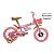 Bicicleta Infantil Princy Aro 12 Rosa e Dourado e Capacete - Imagem 3