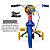 Bicicleta Infantil Aro 12 Com Rodinhas Fireman E Capacete - Imagem 4