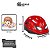 Bicicleta Infantil Aro 12 Com Rodinhas Fireman E Capacete - Imagem 10