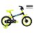 Bicicleta Infantil Jack Aro 12 Preto e VD Limão e Capacete - Imagem 5