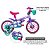 Bicicleta Infantil Aro 12 Com Rodinhas Cecizinha E Capacete - Imagem 3