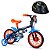 Bicicleta Infantil Aro 12 Com Rodinhas Power Rex E Capacete - Imagem 1