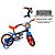Bicicleta Infantil Aro 12 Com Rodinhas Power Rex E Capacete - Imagem 5
