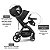 Carrinho de Bebê Bliss com Bebê Conforto e Base - Litet - Imagem 2