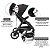 Carrinho de Bebê Bliss com Bebê Conforto e Base - Litet - Imagem 3