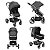 Carrinho de Bebê Moisés Jazz (0-15kg) Cinza e Preto - Litet - Imagem 9