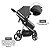 Carrinho de Bebê Moisés Jazz (0-15kg) Cinza e Preto - Litet - Imagem 3