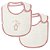Kit Com 2 Babadores Garden Bege - Hug - Imagem 1