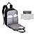 Mochila Maternidade Laço Bebê Alice Preto - Imagem 5