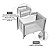 Berço Desmontável Multikids Baby DayDream Cinza até 15 kg - Imagem 6