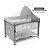 Berço Desmontável Multikids Baby DayDream Cinza até 15 kg - Imagem 4