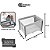 Berço Desmontável Multikids Baby DayDream Cinza até 15 kg - Imagem 9