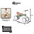 Bicicleta de Equilíbrio Buba 4 Rodas Verde +12M - Imagem 6