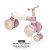 Bicicleta de Equilíbrio Buba Com Som Rosa +12M - Imagem 3