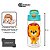 Garrafinha Infantil Buba Tritan Zoo Leão 450ml - Imagem 5