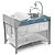Berço Desmontável Multikids Baby DayDream Azul até 15 kg - Imagem 1