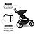 Carrinho De Bebê Thule Urban Glide 3 Double P/ 2 Bebês Preto - Imagem 6