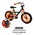 Bicicleta Infantil Nathor Aro 14 First Pro Masculina 3 Preto - Imagem 6