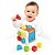 Brinquedo Infantil Multikids Cubo Com Blocos E Martelo - Imagem 2