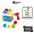 Brinquedo Infantil Multikids Cubo Com Blocos E Martelo - Imagem 6