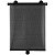 Kit 2 Cortinas De Rolo Retráteis Kababy Preto - Imagem 2
