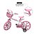 Bicicleta Infantil Bandeirante Aro 14 Hello Kitty Rosa - Imagem 3