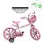 Bicicleta Infantil Bandeirante Aro 14 Hello Kitty Rosa - Imagem 2