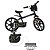 Bicicleta Infantil Bandeirante Aro 14 Batman Preto - Imagem 5