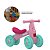 Baby Bike De Equilíbrio Bandeirante Rosa - Imagem 4