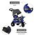 Triciclo Infantil Velobaby Bandeirante Reclinável Com Capota - Imagem 5