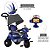 Triciclo Infantil Velobaby Bandeirante Reclinável Com Capota - Imagem 6