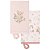 Kit Com 2 Babinhas Hug Gatinho Floresta Magia Rosa - Imagem 1