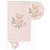 Kit Com 2 Babinhas Hug Gatinho Floresta Magia Rosa - Imagem 2