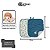 Kit Com 2 Babinhas Hug Espacial Azul Nimbus - Imagem 5